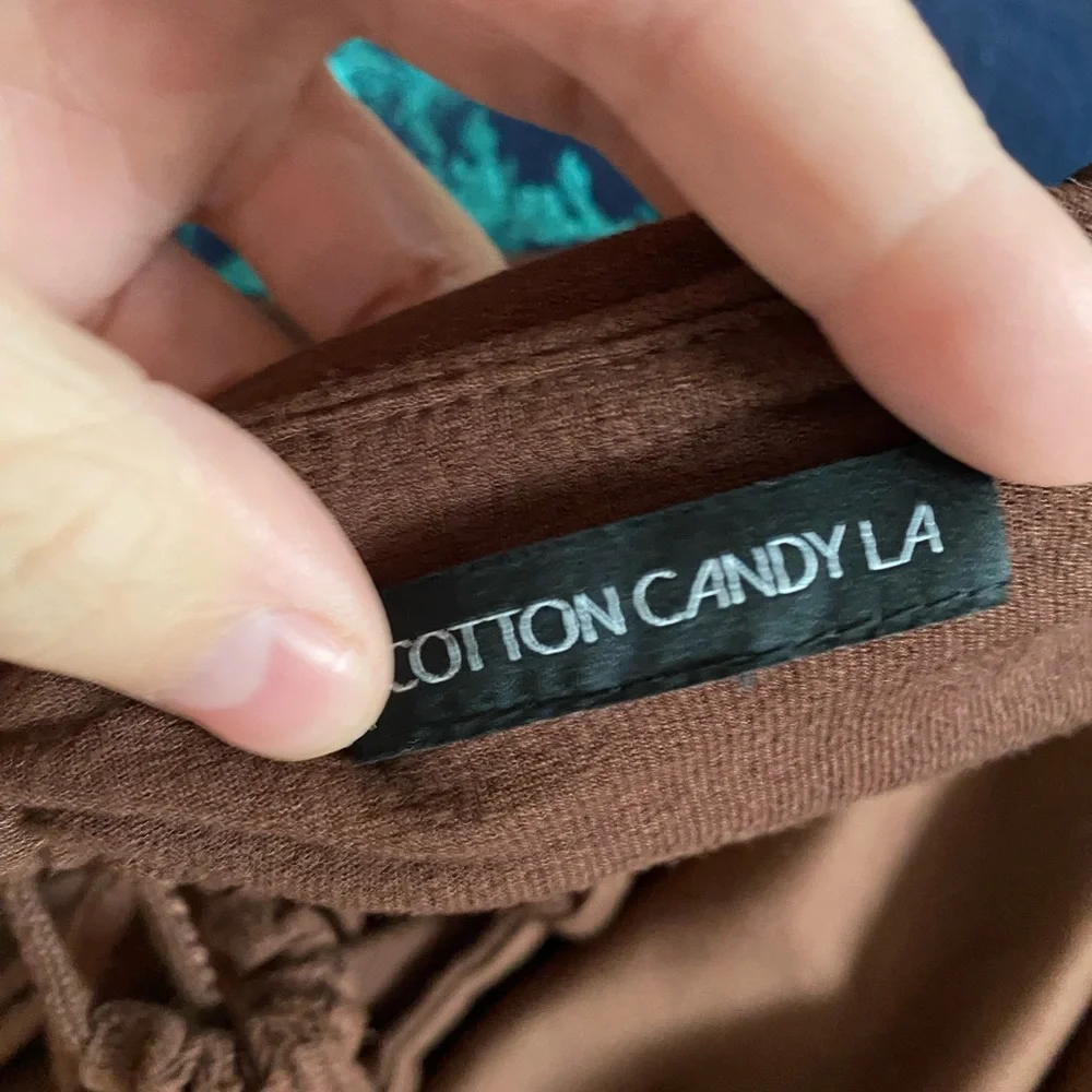 NWOT Brown Bodycon Dress - Picture 4 of 5